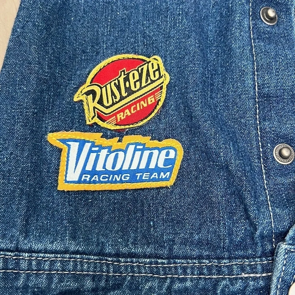 Disney Pixar Cars Vintage Jean Jacket 24 Months Lighting McQueen